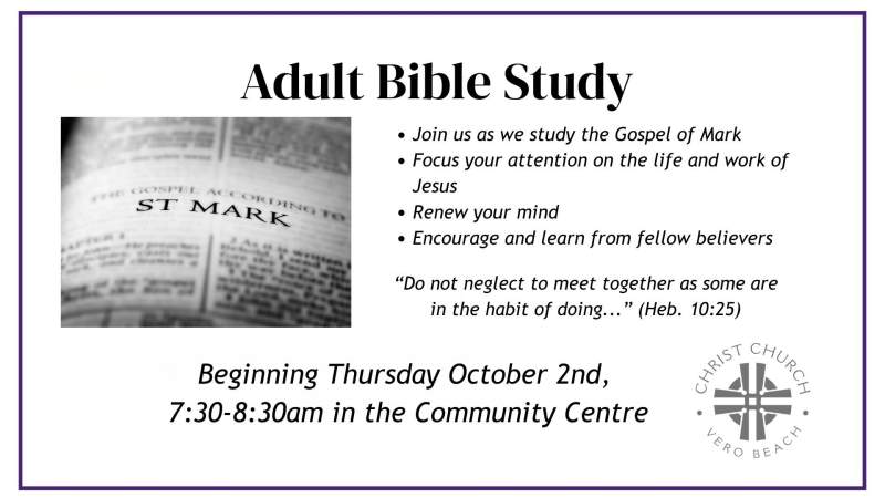 Adult Bible Study