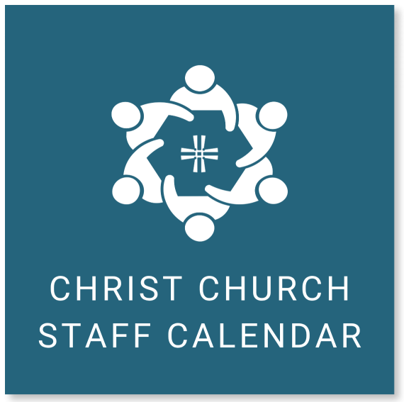 Christ Chuch Staff Calendar