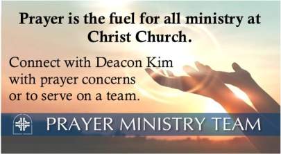 Connect with the Prayer Team