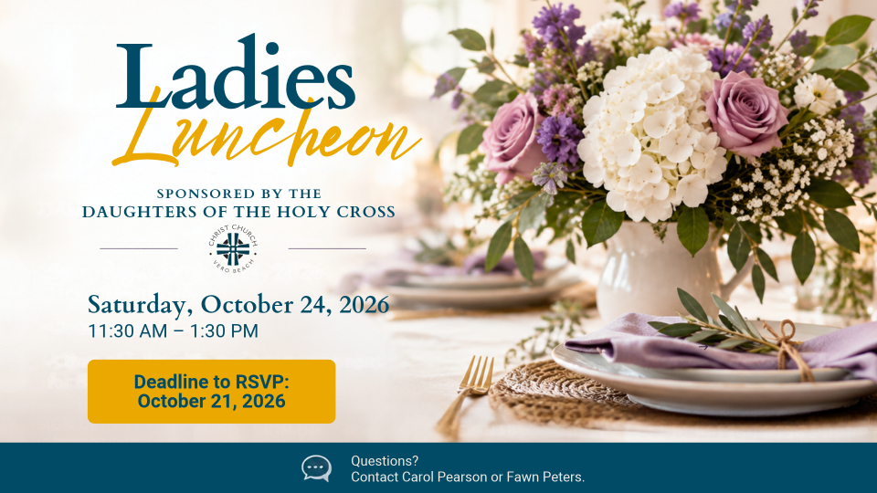 Daughters of the Holy Cross Luncheon