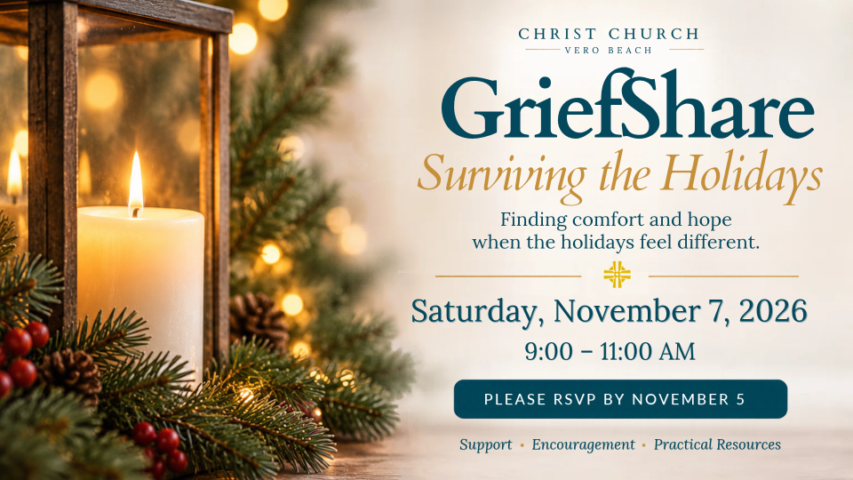 Grief Share: Surviving the Holidays