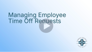Manage employee time off requests