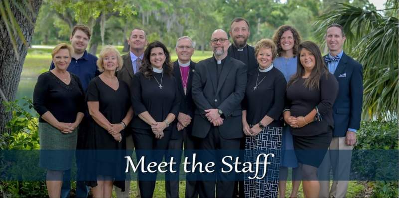 a group photo of the Christ Church Vero Beach staff
