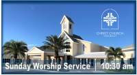 Sunday Worship Service at 10:30 AM