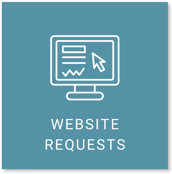 Website update requests